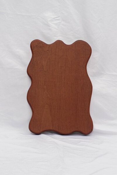 The quirky and curvy Robyn Board made sustainably with a non toxic sealer
