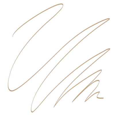 gold swirl lines
