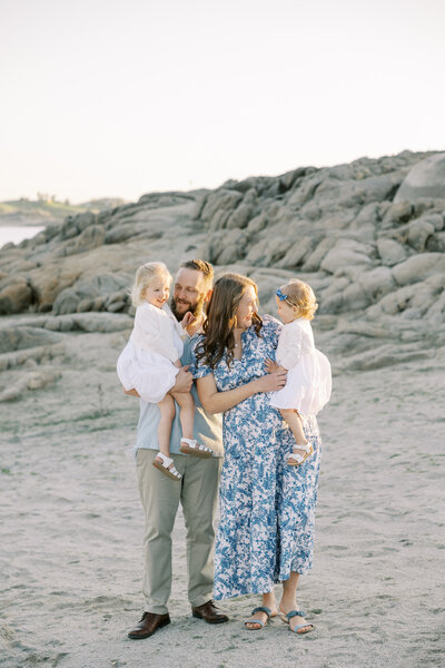 Family photos at Millerton Lake by Fresno photographer Ashley Norton Photography