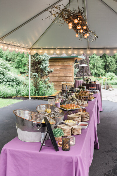Twin Willow Gardens Reception Tent