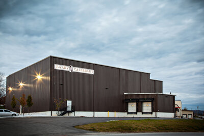 Barry Callebaut warehouse facility built by Cooper Contruction