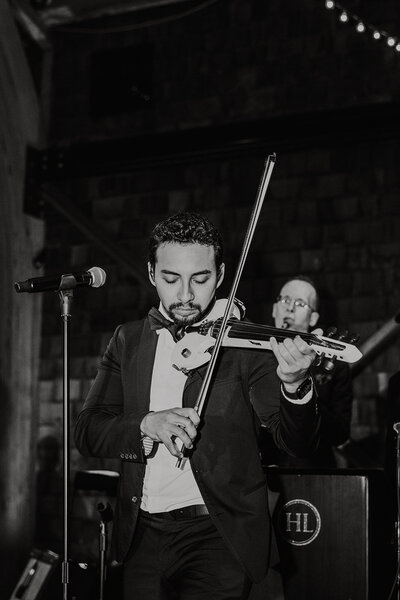 Indoor ceremony setup Colorado wedding venue