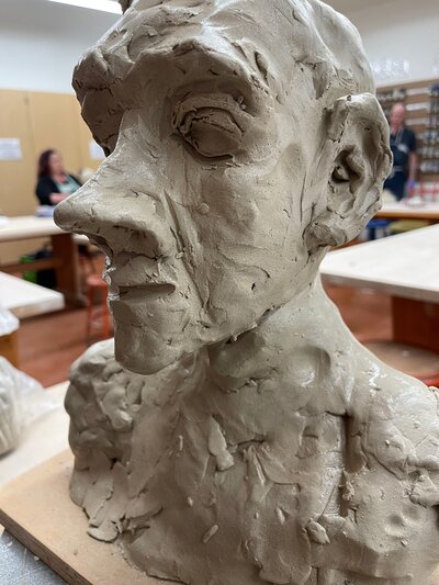 clay sculpture