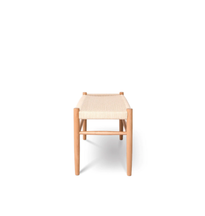 Light wooden bench by LD Shoppe