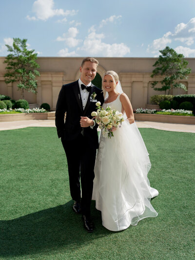 Editorial bridal portrait of a bride getting ready at The St. Regis Atlanta