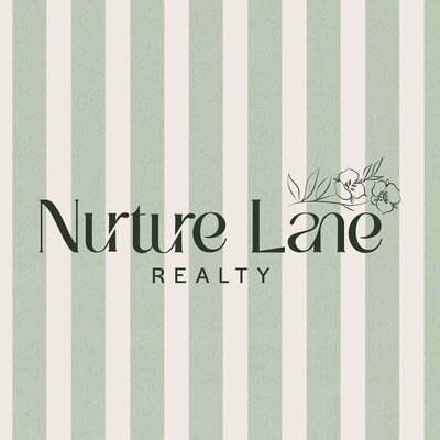 Nurture Lane Realty Branding Submark on Letterpress