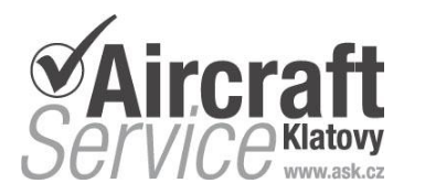 Dieses Bild zeigt das Logo unseres Kooperationspartners  Aircraft Service Klatovy