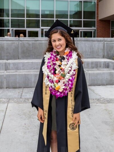 Jasmine Briones fun fact #2: I have a Bachelor's Degree in Nutritional Science
