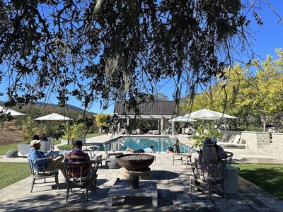 Old Victorian building windows