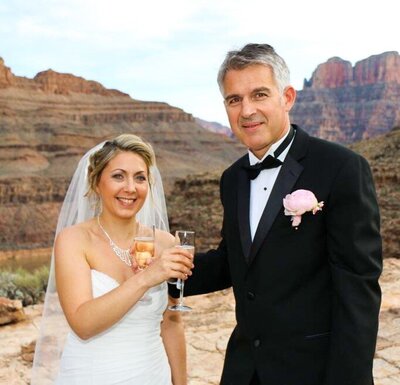 mariage au Grand Canyon