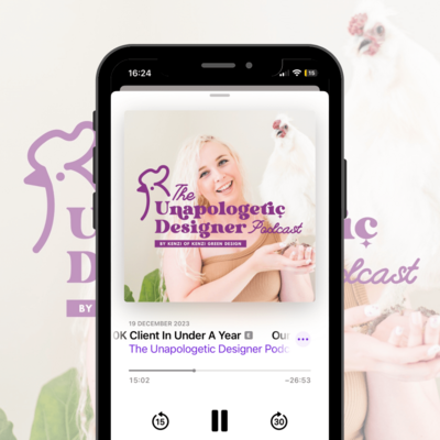 The unapologetic designer podcast by kenzi green