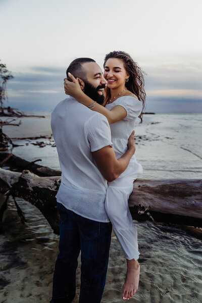 tampa wedding photographer taking portraits