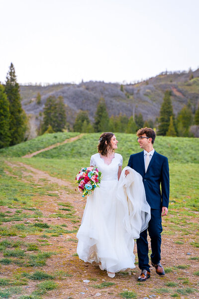 Stunning Wedding Photography at Tibble Fork Reservoir, Utah