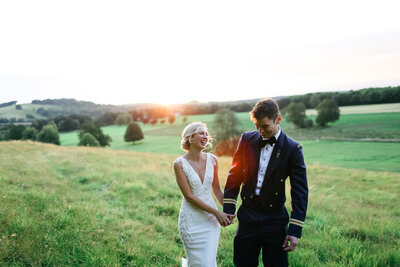 couple-smiling-in-countryside-at-luxury-wedding-in-hampshire