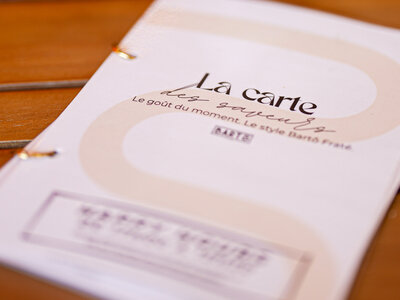 carte restaurant Palaiseau bartô fraté