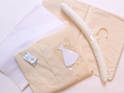 Muslin Garment Bag Premium Package