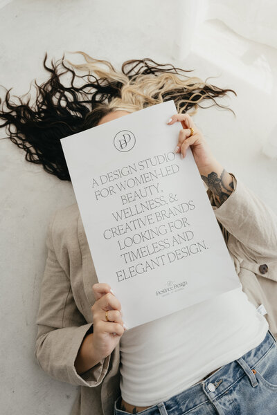 Destinee Rosemurgy Owner of Destinee Design, a design studio for beauty, fashion, wellness & lifestyle brands looking for timeless and elegant design.
