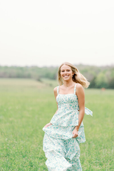 High School Senior portrait taken downtown Tuscaloosa, Alabama