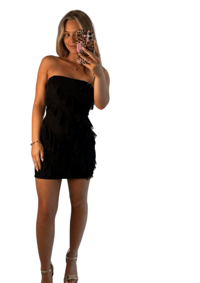 Senior trip dress from Clovis boutique styled for summer travel