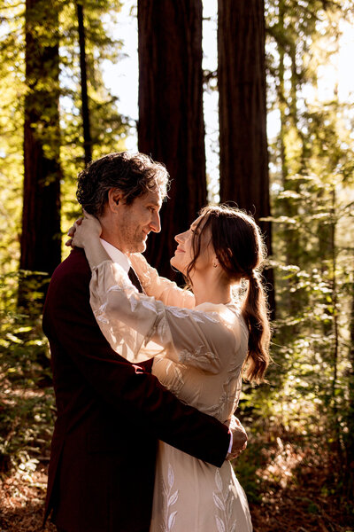 couple holding each other