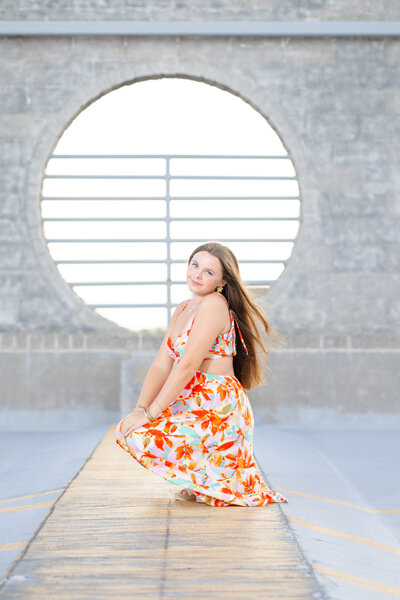 senior portrait photographer myrtle beach
