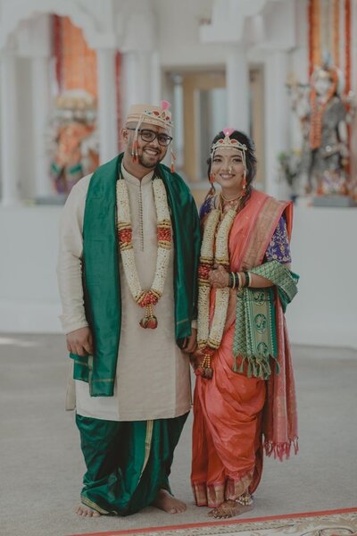 Romantic Indian edmonton wedding photos