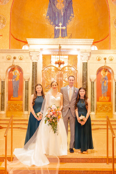 St Sophia's Greek Orthodox Church Wedding in the Spring in DC