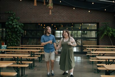 Sunset portraits at Seventh Son Brewery in Columbus Ohio