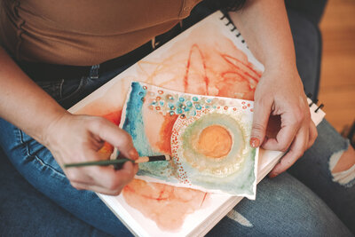 Art Watercolor Painting | Art Therapy