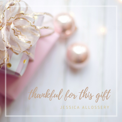 Thankful For This Gift - Jessica Allossery Album Cover
