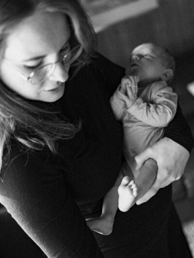 gähnendes Baby