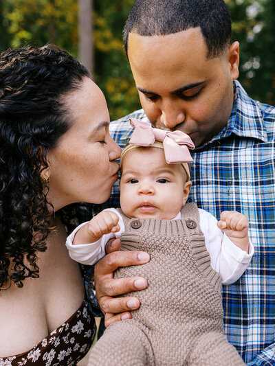 funky engagement photo with street art