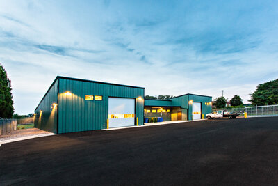 Hendersonville Maintenance Facility, built by Cooper Construction