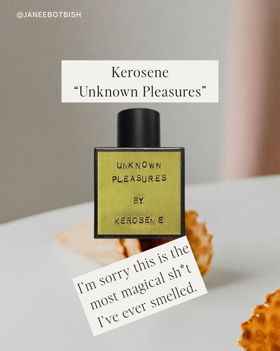 Unknown pleasures by Kerosene favorite perfume of career coach for professional women