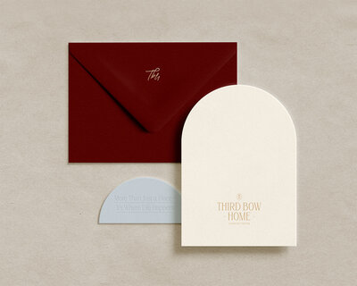 luxury travel advisor branded stationery design