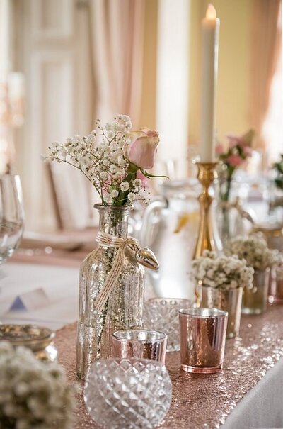 Pink and ivory wedding Prestwold (12)