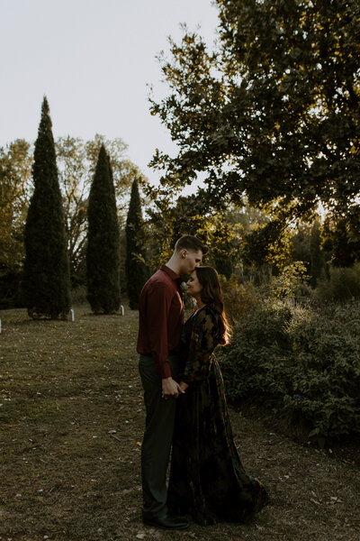 Engagement Session at Pawnee Prairie Park in Wichita, KS
