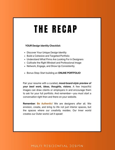 The Recap
