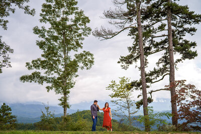 Cades Cove Engagement shoot