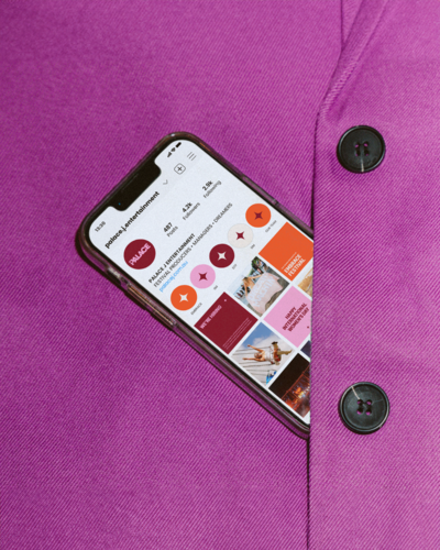 Palace Instagram on iPhone