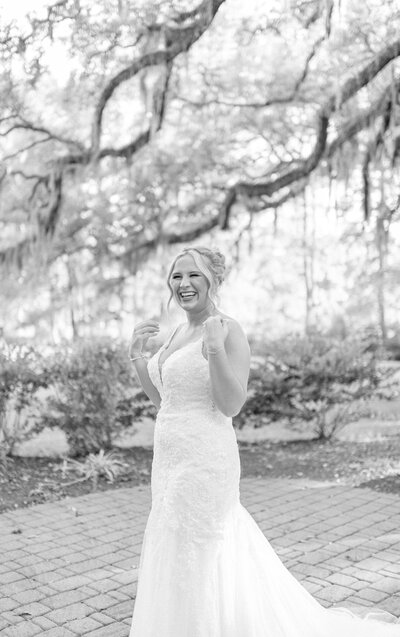 Bridal Portraits at Old Homestead Farm in NC