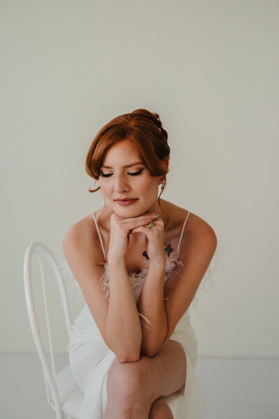 Makeup By Chelsea & Co, feminine Edmonton hair and makeup artist, featured on the Brontë Bride Vendor Guide.