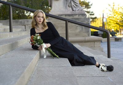 Unique Senior photos in St. Louis 