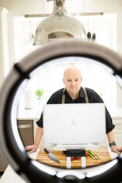 virtual live cooking class with chef rafael