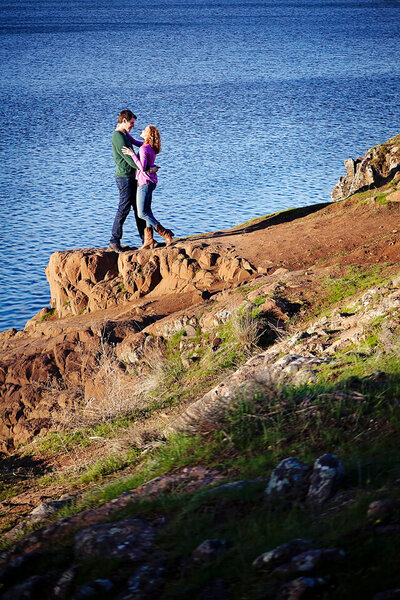 Medical Lake Engagement Photographer