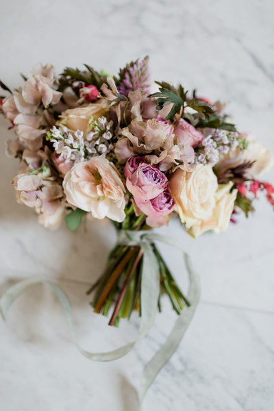 Bruidsboeket, bloemen, styling huwelijk