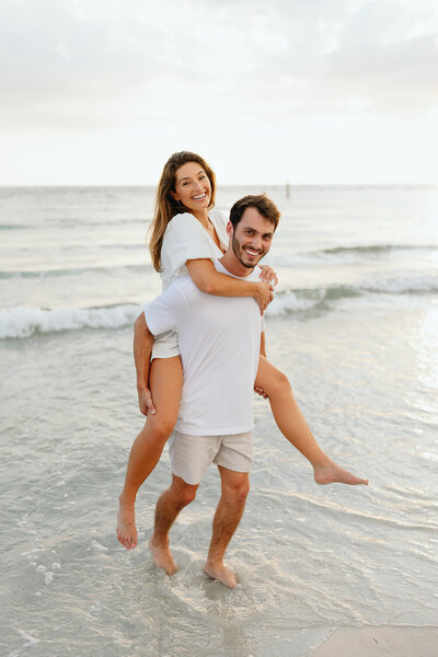 Sand Key Beach Engagement Photography Videography St Pete Florida