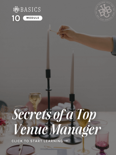 2020 Venue Business Boot Camp Module 10 - Interview with Venue Manager