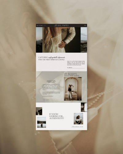 web design services for photographers and small business owners