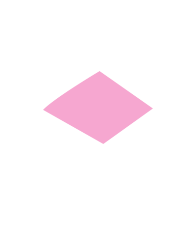 Decorative pink diamond
